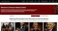 Desktop Screenshot of americanhistorycentral.com